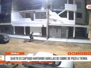 Trujillo: robo de varillas de cobre alarma a vecinos en Urb. Los Jardines