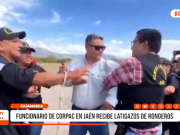 Cajamarca: ronderos castigan a funcionario de Corpac en aeropuerto de Jaén