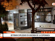 Trujillo: detonan explosivo en vivienda de La Esperanza