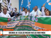 Trujillo: gremios de EsSalud inician huelga indefinida