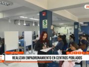 La Libertad: Reniec inicia empadronamiento en centros poblados