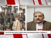 Advierte exministro del Interior, Cluber Aliaga Lodtman : “Miembros de organizaciones criminales infiltran partidos; de no actuar, estaríamos siendo gobernados por mafias y el país sería ingobernable”