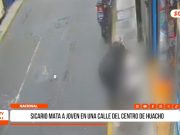 Huacho: Sicario asesina a joven en plena avenida San Martín
