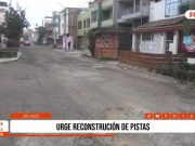 Trujillo: urge reconstrucción de pistas en Urb. Palermo