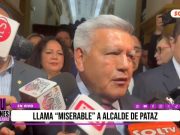 «Miserable es él, porque está politizando la carretera de Pataz. Ese alcalde tiene intereses políticos»: César Acuña, gobernador de La Libertad