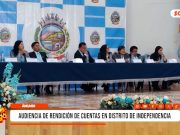 Huaraz: alcalde presentó rendición de cuentas con S/95 millones en obras