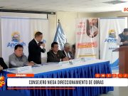 Áncash: Consejero niega direccionamiento de obras regionales