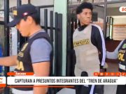 Huaraz: capturan a presuntos integrantes del Tren de Aragua