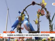 Trujillo: carros alegóricos deslumbran con talento artístico local