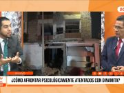 ¿Cómo afrontar psicológicamente atentados con dinamita? Entrevista al psicólogo Arturo Novoa