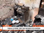 Chiclayo: incendio deja a familia sin vivienda y pertenencias