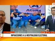 Nacional: infracciones a la neutralidad electoral