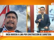La Libertad: alcalde de Pataz continúa marcha de sacrificio hacia Lima