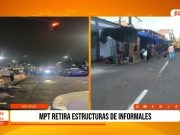 Trujillo: municipalidad retira estructuras de informales