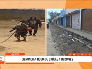 Trujillo: denuncian robo de cables en Urb. Los Jardines