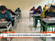 Trujillo: I.E. San Juan fue sede de Olimpiada Nacional de Geometría