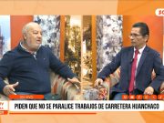 Trujillo: piden que no se paralice trabajos de carretera Huanchaco