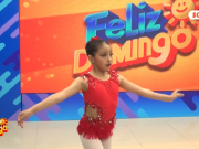 🩰✨ Ariana Blas deslumbró en Feliz Domingo con una presentación de ballet llena de gracia y arte