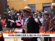 Futura Schools sede El Golf deslumbró en Feliz Domingo con la danza “Cajamarquina”