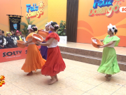 Asociación Cultural Yawar Mishty deslumbró con el Landó “Lavanderas” en Feliz Domingo