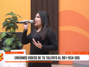 Mafe Ramos del elenco Sonetto brilló en Feliz Domingo con “Vivir así es morir de amor”