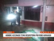 Trujillo: hombre asesinado tenía requisitoria por robo agravado