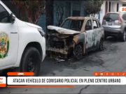Huacho: atacan vehículo de comisario policial en zona urbana