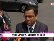 «Tengo una semana para pensar en mi renuncia al gabinete y ser candidato por APP»: César Vásquez, ministro de Salud