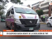 Trujillo: debate por disolución de TMT queda en suspenso