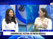 Trujillo: Victoria Reyes gana el Festival Poetas Inéditas 2025