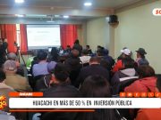 Áncash: Huacachi en más de 50% en inversión pública