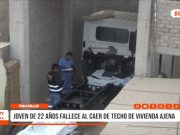 El Porvenir: joven fallece tras caer del techo de vivienda ajena