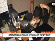 Trujillo: delincuentes roban en café restaurante frente a la UNT