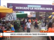 Trujillo: comercio informal toma accesos de La Hermelinda