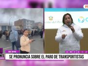«Un paro de 48 horas de los transportistas, no resuelve el problema de las extorsiones»: Dina Boluarte, presidente del Perú