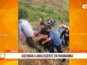 Áncash: hallan sin vida a adolescente en Parobamba