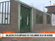 Trujillo: balacera en olimpiadas de exalumnos deja un herido