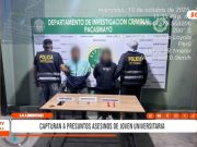 Trujillo: capturan a presuntos asesinos de joven universitaria