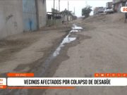 Trujillo: vecinos de La Esperanza afectados por colapso de desagüe