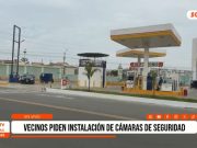 Chiclayo: vecinos piden instalación de cámaras de seguridad