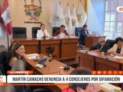 Trujillo: Martín Camacho denuncia a cuatro consejeros por difamación