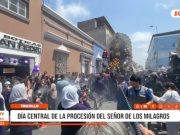 Trujillo: Multitudinaria procesión del Señor de los Milagros