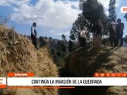 Huaraz: Invasión de la quebrada alerta a vecinos