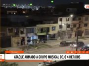 Trujillo: ataque armado deja cuatro heridos