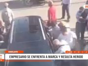 Chiclayo: Empresario resulta herido tras ataque de marcas