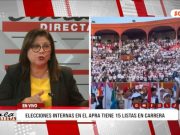 Precandidata aprista Olga Cribilleros: “No se está eligiendo un secretario general, se está eligiendo al candidato a presidente del Perú”