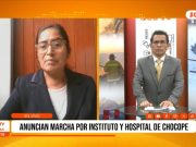 La Libertad: anuncian marcha por instituto y hospital de Chocope