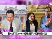 «El presidente del congreso, José Jerí, es un político a carta cabal y podrá asumir la presidencia de la República»: Edgar Tello, congresista de la República