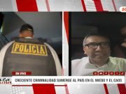 Exviceministro del Interior, Julio Corcuera: “Si José Jerí no da respuestas inmediatas ante el crimen, no podrá resistir el temporal”