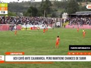 Deportes: UCV cayó en semis ante Cajamarca, pero aún cuenta con chances de ascender